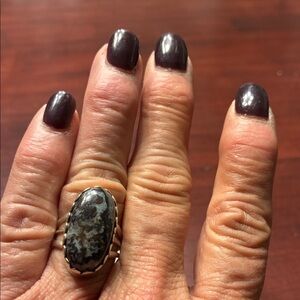 Elegant Black Stone Ring